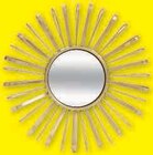 Miroir métal Ø 24 cm en promo chez Super U Calais à 3,99 €