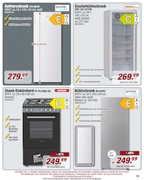 POCO Tiefkühlschrank im Prospekt 