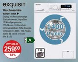Waschmaschine WA7014-020A von Exquisit im aktuellen V-Markt Prospekt für 259,00 €