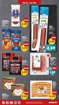 Fleisch im Penny Prospekt "Wer günstig will, muss Penny." mit 33 Seiten (Oldenburg)