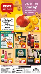 REWE Prospekt "Dein Markt" für Bedburg-Hau, 38 Seiten, 19.10.2026 - 24.10.2026