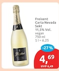 Carta Nevada Sekt Angebote von Freixenet bei budni Buchholz für 4,69 €