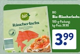 Bio-Räucherlachs im ALDI SÜD Prospekt Bio-Räucherlachs von Bio im aktuellen ALDI SÜD Prospekt für 3,99 €