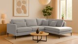 Canapé d'angle Roma 315x220x86 cm en promo chez Maxi Bazar Lille à 799,99 €