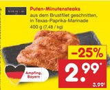 Minutensteak im Netto Marken-Discount Prospekt Puten-Minutensteaks im aktuellen Netto Marken-Discount Prospekt für 2,99 €