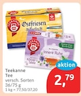 Tee im Angebot bei budni in Lüneburg Tee Angebote von Teekanne bei budni Lüneburg für 2,79 €
