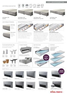 Matratze im Möbel Martin Prospekt "SCHLAFZIMMER 24" mit 24 Seiten (Offenbach (Main))