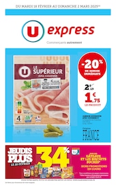 Catalogue Supermarchés U Express en cours à Houilles et alentours, "U Express", 18 pages, 18/02/2025 - 02/03/2025