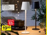 LED-Akku-Tischleuchte im XXXLutz Möbelhäuser Prospekt LED-Akku-Tischleuchte von Novel im aktuellen XXXLutz Möbelhäuser Prospekt für 19,99 €