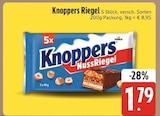 Knoppers Riegel im E center Prospekt Knoppers Riegel von Storck im aktuellen E center Prospekt für 1,79 €