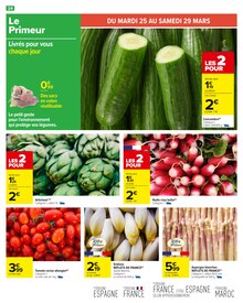 Promo Salade verte dans le catalogue Carrefour du moment à la page 26