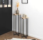 Lot de 2 sellettes Loka en promo chez Maxi Bazar Lot de 2 sellettes Loka dans le catalogue Maxi Bazar