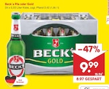 Pils oder Gold im Angebot bei Netto Marken-Discount in Aurich Pils oder Gold Angebote von Beck's bei Netto Marken-Discount Aurich für 9,99 €