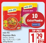 Express-Reis Mediterran von reis-fit für 1,29 € bei EDEKA im Angebot Express-Reis Mediterran von reis-fit im aktuellen EDEKA Prospekt