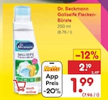 Gallseife Flecken-Bürste im aktuellen Prospekt bei Netto Marken-Discount in Mossautal