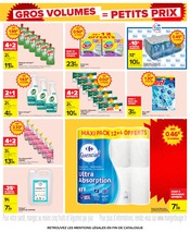 Promos WC dans le catalogue "GROS VOLUMES = PETITS PRIX" de Carrefour WC en promo dans le catalogue Carrefour à la page 9