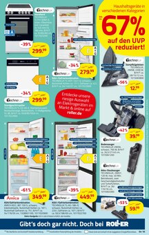 Haushaltselektronik im ROLLER Prospekt "Spare bis zu 20% auf Möbel" mit 24 Seiten (Oberhausen)