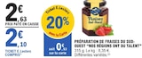Promo Préparation de fraises du sud-ouest à 2,10 € dans le catalogue E.Leclerc à Mâcon