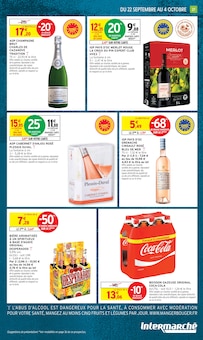 Promotion Champagne Brut dans le prospectus Intermarché Super, valable du 22/09/2026 au 04/10/2026 Promo Champagne Brut dans le catalogue Intermarché Super du moment à la page 27