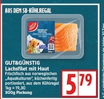 Lachsfilet mit Haut im EDEKA Prospekt Lachsfilet mit Haut von Gut&Günstig im aktuellen EDEKA Prospekt für 5,79 €