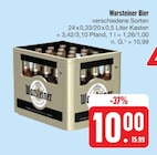 Aktuelles Bier Angebot bei E center in Bamberg ab 10,00 €