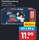 Katzennahrung Angebote von Felix bei Netto Marken-Discount Speyer für 11,99 €