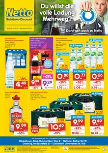 Volvic im aktuellen Netto Marken-Discount Prospekt (Meerbusch) Volvic im Netto Marken-Discount Prospekt "DER ORT, AN DEM DU IMMER AUSGEZEICHNETE PREISE FINDEST." mit 2 Seiten (Meerbusch)