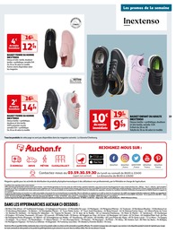 Offre Chaussures Homme dans le catalogue Auchan Hypermarché du moment à la page 61