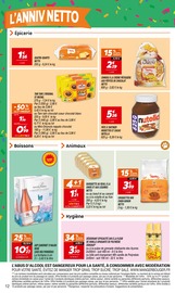 Nutella Angebote im Prospekt "SEMAINE 4 L'ANNIV NETTO" von Netto auf Seite 12