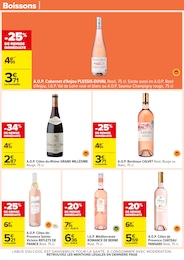 Offre Vin Rosé dans le catalogue Carrefour du moment à la page 40