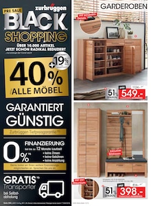 Garderobe Angebot im aktuellen Zurbrüggen Prospekt auf Seite 24