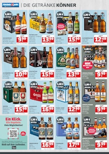 Bier im aktuellen Getränke Quelle Weydringer Prospekt (Goslar) Bier im Getränke Quelle Weydringer Prospekt "...einfach mehr drin" mit 4 Seiten (Goslar)