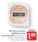 Delikate Lyoner mit Kalbfleisch bei EDEKA im Tübingen Prospekt für 1,49 €