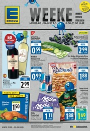 EDEKA Prospekt: "Aktuelle Angebote", 8 Seiten, 17.03.2025 - 22.03.2025