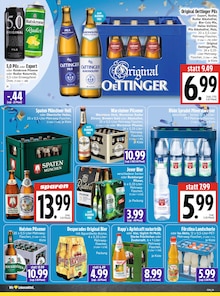 Bier im aktuellen EDEKA Prospekt (Gießen) Bier im EDEKA Prospekt "Aktuelle Angebote" mit 20 Seiten (Gießen)