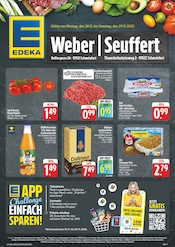 Saft im EDEKA Prospekt in Schweinfurt Aktueller EDEKA Prospekt mit Saft, "Wir lieben Lebensmittel!", Seite 1