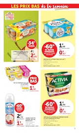 Promos Lait dans le catalogue "U Express" de U Express Lait en promo dans le catalogue U Express à la page 9