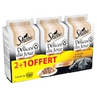 Sachets repas "Délices du Jour" pour chats - SHEBA - Carrefour Sachets repas "Délices du Jour" pour chats - SHEBA à 4,75 € dans le catalogue Carrefour