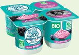 Yaourts Brassés Panachés 2 Mûres/2 Myrtilles Bio - LES 300 LAITIERS BIO en promo à 0,74 € chez Intermarché Super Yaourts Brassés Panachés 2 Mûres/2 Myrtilles Bio - LES 300 LAITIERS BIO dans le catalogue Intermarché Super