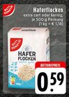 E center Enger - Haferflocken Angebot im Prospekt Haferflocken bei E center im Enger Prospekt für 0,59 €