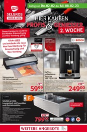 Selgros Prospekt der aktuellen Woche, gültig von 02.02.2023 bis 08.02.2023 Aktueller Selgros Prospekt "cash & carry" mit 20 Seiten