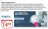 Filterkartuschen All-in-1 im Angebot bei GLOBUS in Pirmasens Filterkartuschen All-in-1 Angebote von BRITA bei GLOBUS Pirmasens für 14,99 €