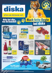 diska Discounter Prospekt der aktuellen Woche mit 12 Seiten, gültig von 05.05.2025 bis 10.05.2025, in Hirschfelde und Umgebung Aktueller diska Discounter Prospekt in Hirschfelde und Umgebung, "Alles günstig. Alles da. Alles an Deinem Ort." mit 12 Seiten, 05.05.2025 - 10.05.2025