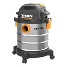 Aspirateur eau et poussière sans fil 18V avec tuyau 1,8 m et accessoires en promo chez Brico Dépôt Saumur à 49,90 €