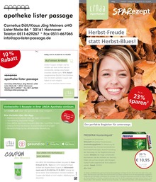 LINDA Premiumapotheke Prospekt für Hannover: "Aktuelle Angebote", 3 Seiten, 01.10.2025 - 31.10.2025