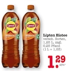 Eistee Pfirsich von Lipton für 1,29 € bei EDEKA im Angebot Eistee Pfirsich von Lipton im aktuellen EDEKA Prospekt
