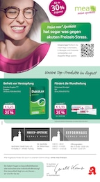 mea - meine apotheke Prospekt für Ruhstorf: "Unsere August-Angebote", 4 Seiten, 01.08.2025 - 31.08.2025