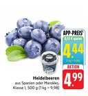 Heidelbeeren bei EDEKA im Prospekt "" für 4,44 €