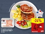 5 Côtes de Porc - ST-CLÉMENT LE BOUCHER dans le catalogue Aldi