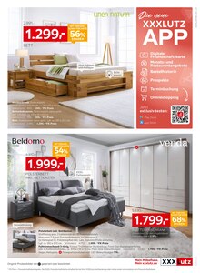 Bett im XXXLutz Prospekt "RED SHOPPING WEEK" mit 36 Seiten (Reutlingen)